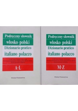 Podręczny słownik włosko-polski Tom I-II