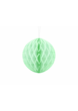 Kula bibułowa, pistacjowy, 20cm (1 op. / 1 szt.)