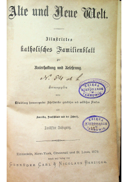 Alte und Neue Welt 1878r