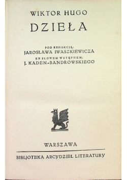 Hugo dzieła Tom 1 i 2