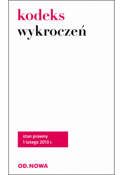 Kodeks wykroczeń