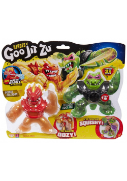 Goo Jit Zu - figurka Blazagon vs Rock Jaw dwupak