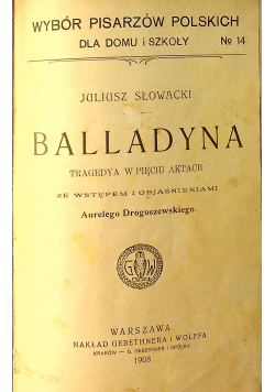 Balladyna 1908 r.