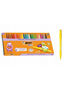 Flamastry Kids Visacolor XL ECOlutions 24szt BIC