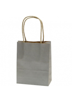 Torba prezentowa mini Eko srebrna