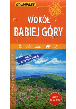 Wokół Babiej Góry mapa turystyczna 1:60 000