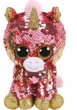 Beanie Boos Sunset - Koralowy Jednorożec 15 cm
