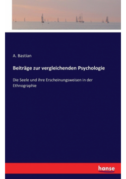 Beiträge zur vergleichenden Psychologie