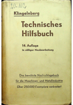 Technisches hilfsbuch