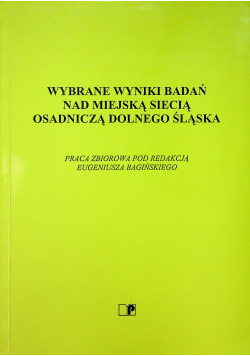 Wybrane wyniki badań nad miejską siecią