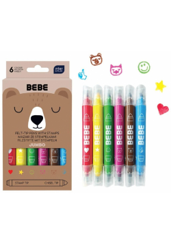Mazaki jumbo ze stempel 6szt Bebe Friend