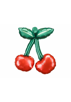 Balony foliowe do girland Wisienki 28x31cm 3szt