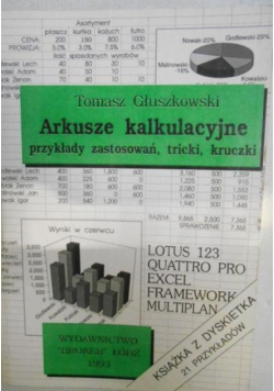 Arkusze kalkulacyjne