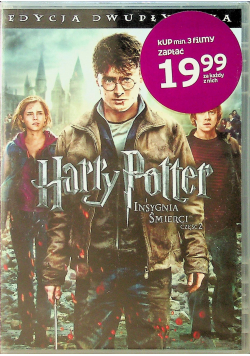 Harry Potter i insygnia śmierci Płyta DVD NOWA