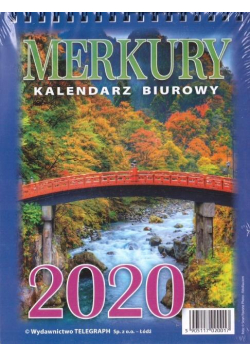 Kalendarz 2020 Biurowy Merkury MIX TELEGRAPH