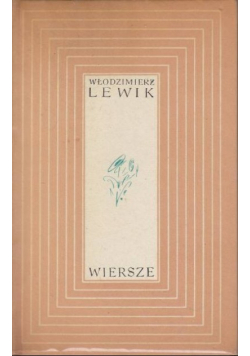 Lewik Wiersze