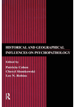 Historical and Geographical Influences on Psychopathology