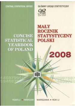 Mały rocznik statystyczny Polski 2008