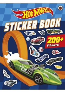 Sticker book. Hot Wheels wer. angielska