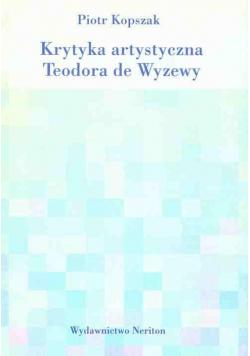 Krytyka artystyczna Teodora de Wyzewy