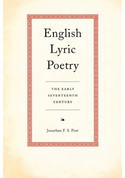 English Lyric Poetry