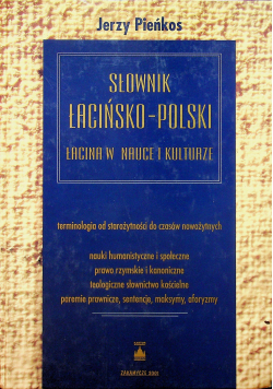 Słownik łacińsko polski Nauka w nauce i kulturze