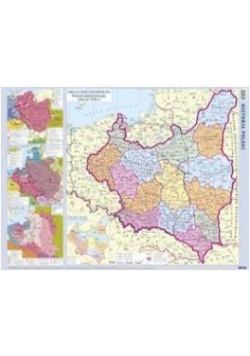 Plansza edukacyjna - Mapa Polski. II RP