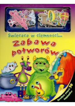 Zabawa potworów świecąca w ciemności
