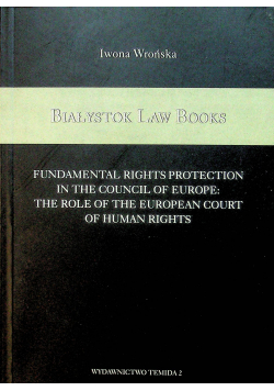 Białystok Law Books Fundamental Rights Protection
