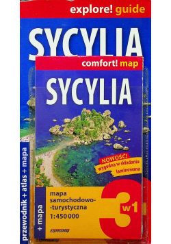 Sycylia przewodnik  plus atlas plus mapa