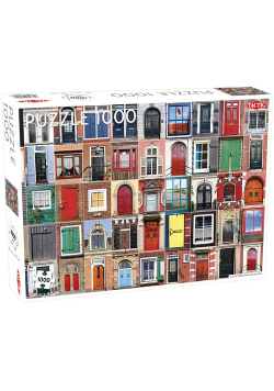 Puzzle Dutch Windows and Doors 1000 el /58264/