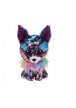 Beanie Boss Flippables Yappy - niebieski chihuahua