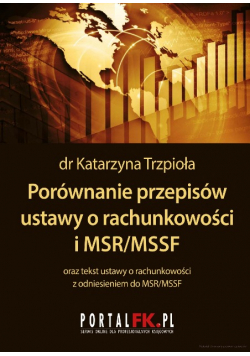Porównanie przepisów ustawy o rachunkowości i MSR/MSSF 2019/2020