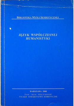 Język współczesnej humanistyki
