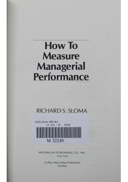 How to Measure Managerial Performance