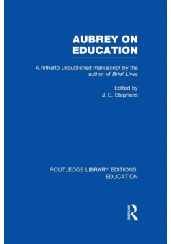 Aubrey on Education