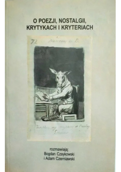 O Poezji Nostalgii Krytykach I Kryteriach