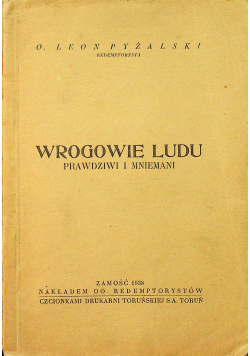Wrogowie ludu Prawdziwi i mniemani, 1938 r.