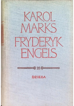 Engels Marks Dzieła Tom 26 Część 2