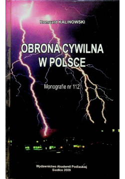 Obrona cywilna w Polsce Monografie