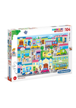 Puzzle Supercolor In the City 104