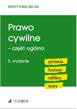 Prawo cywilne Część ogólna