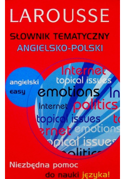 Słownik tematyczny angielsko - polski