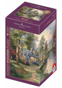 Puzzle PQ 1000 T.Kinkade Miasteczko nad rzeką