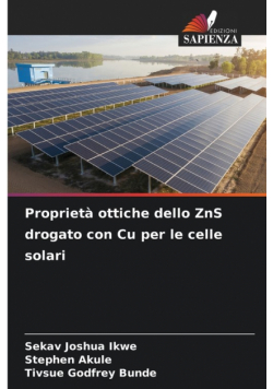 Proprietà ottiche dello ZnS drogato con Cu per le celle solari