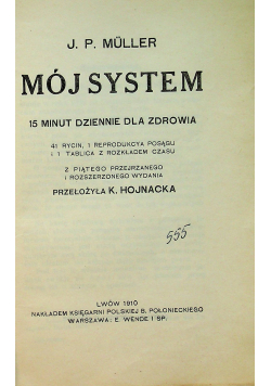 Mój system 1910 r