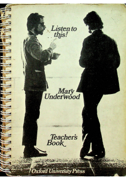 Listen to this teatchers book