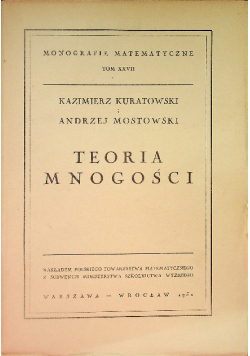 Teoria mnogości