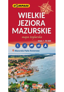 Mapa - Wielkie Jeziora Mazurskie