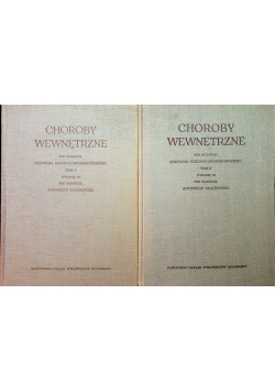 Choroby wewnętrzne 2 tomy